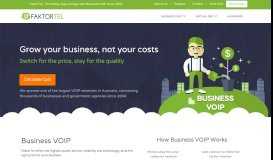 
							         Business VOIP - FaktorTel								  
							    