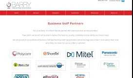 
							         Business VoIP Partners | Shoretel | Charter | Adtran | Nortel								  
							    