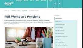 
							         Business Workplace Pensions for Small Businesses - FSB								  
							    