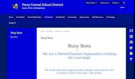 
							         Busy Bees / Busy Bees - Perry Central School District								  
							    