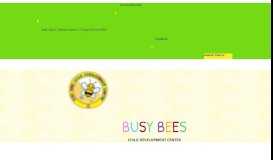 
							         Busy Bees Child Development Center | Chicago Chinatown District								  
							    
