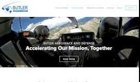 
							         Butler Aerospace & Defense								  
							    