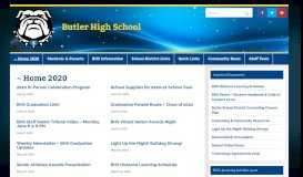 
							         Butler High School								  
							    