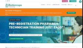 
							         Buttercups Training | The specialist in pharmacy training								  
							    