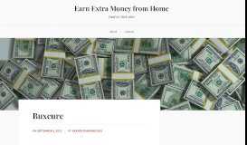 
							         Buxcure – Earn Extra Money from Home								  
							    