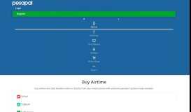 
							         Buy Airtime and Internet bundles - Kenya | Pesapal								  
							    