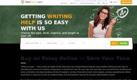 
							         Buy an Essay — Cheap Academic Writing Service Online 24/7								  
							    
