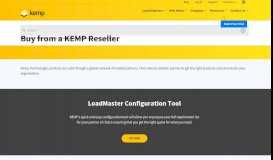 
							         Buy from a KEMP Reseller - KEMP Technologies								  
							    