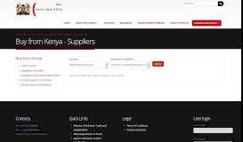 
							         Buy from Kenya - Suppliers | Kenya Trade Portal								  
							    