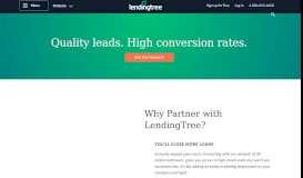 
							         Buy High Quality Mortgage Leads - Partner with LendingTree								  
							    