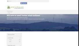 
							         Buy new and used V44/600 wind turbines from Vestas on wind-turbine ...								  
							    