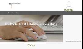 
							         BVA Internet: BAföG-Registrierung - BAföG-online								  
							    