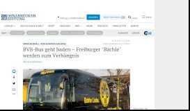 
							         BVB-Bus geht baden – Freiburger 
