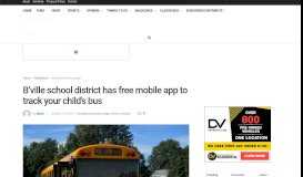
							         B'ville school district has free mobile app to track ... - Eagle News Online								  
							    
