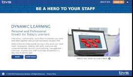 
							         BVS Dynamic Learning - Be A Hero To Your Staff								  
							    