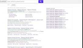 
							         bvwc portal for patients portal - Luxist - Content Results								  
							    
