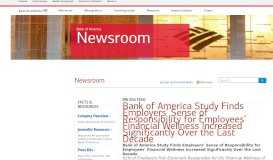 
							         BW RSS Feed | Bank of America - Bank of America newsroom								  
							    
