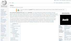 
							         bwin - Wikipedia								  
							    