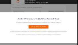 
							         by Email or Employee ID - FedEx Office Perks at Work - Corporate Perks								  
							    
