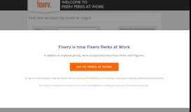 
							         by Email or Login - Fiserv Perks at Work								  
							    