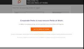 
							         by Email or Login - rescare Perks at Work - Corporate Perks								  
							    