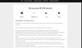 
							         BYOD Portal – Set up your own device for use at school.								  
							    