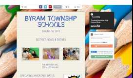 
							         BYRAM TOWNSHIP SCHOOLS | Smore Newsletters								  
							    