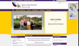 
							         Byron Area Schools / Homepage								  
							    