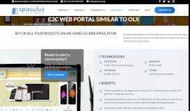 
							         C2C Web Portal Similar to OLX - Spaculus								  
							    