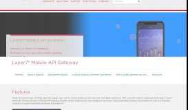 
							         CA Mobile API Gateway - CA Technologies								  
							    