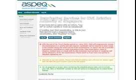
							         CAAS Examination Portal - here - ASPEQ								  
							    