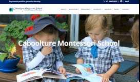 
							         Caboolture Montessori School - Independent Private Primary School								  
							    