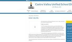 
							         CAC - Community Advisory Committee – MAC SELPA – Castro Valley ...								  
							    