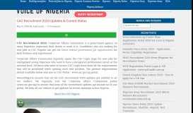 
							         CAC Recruitment 2019 Registration Form Login at www.new.cac.gov ...								  
							    