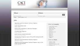 
							         CACI International Jobs								  
							    