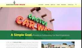 
							         Cactus Car Wash | Auto Detailing, Exterior, Interior, Wax								  
							    