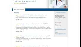 
							         Cactus Children's Clinic - Solutionreach								  
							    