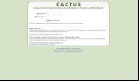 
							         CACTUS - Utah Education Network								  
							    