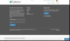 
							         Cadcorp Portal | Cadcorp								  
							    