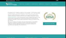
							         Cadence Education Family of Schools - Smaller Scholars								  
							    