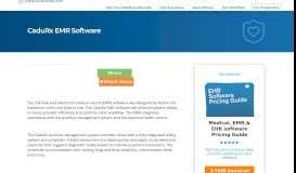 
							         CaduRx EMR Software | MedicalRecords.com								  
							    