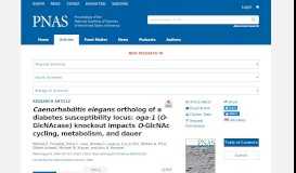 
							         Caenorhabditis elegans ortholog of a diabetes susceptibility locus ...								  
							    