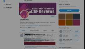 
							         CAF Reviews (@cafreviews_com) | Twitter								  
							    