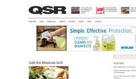 
							         Café Rio Mexican Grill - QSR magazine								  
							    