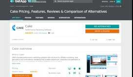 
							         Cake Pricing, Features, Reviews & Comparison of Alternatives ...								  
							    