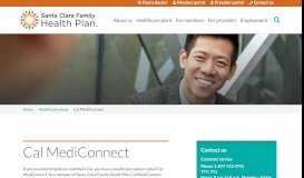 
							         Cal MediConnect | Santa Clara Family Health Plan								  
							    
