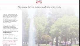 
							         Cal State Apply | Applicant Login Page								  
							    