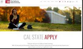 
							         Cal State Apply | CSU - California State University								  
							    