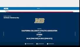 
							         Cal State-Monterey Bay | NCAA.com								  
							    