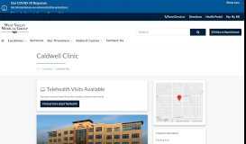 
							         Caldwell Clinic | West Valley Medical Group								  
							    